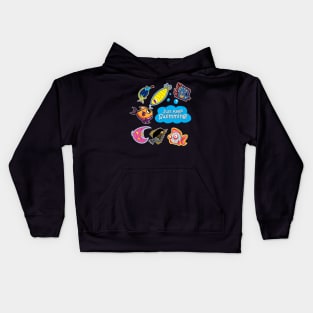 Just keep swimming Kids Hoodie